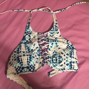Hollister High Neck Bikini Top